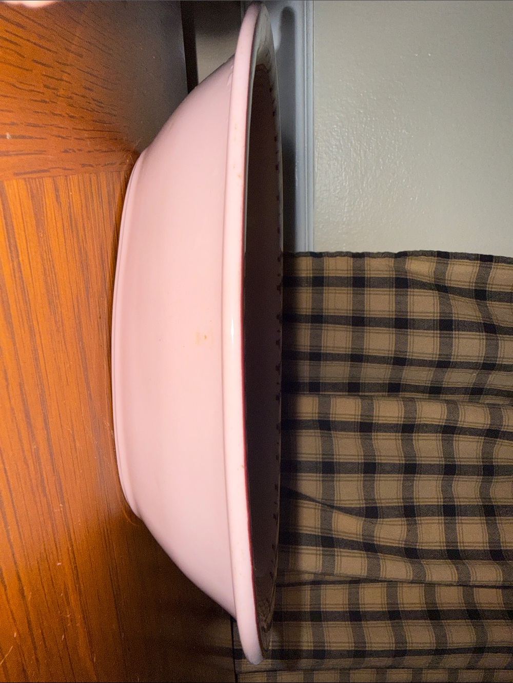 McNicol China Brentano Pink Southwest Pattern Oval Bowl
